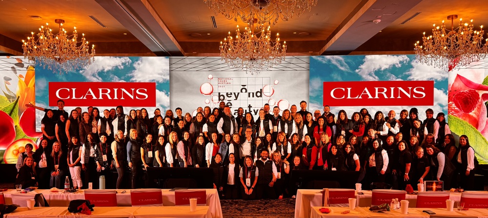 Clarins National Sales Meeting 2025 team photo