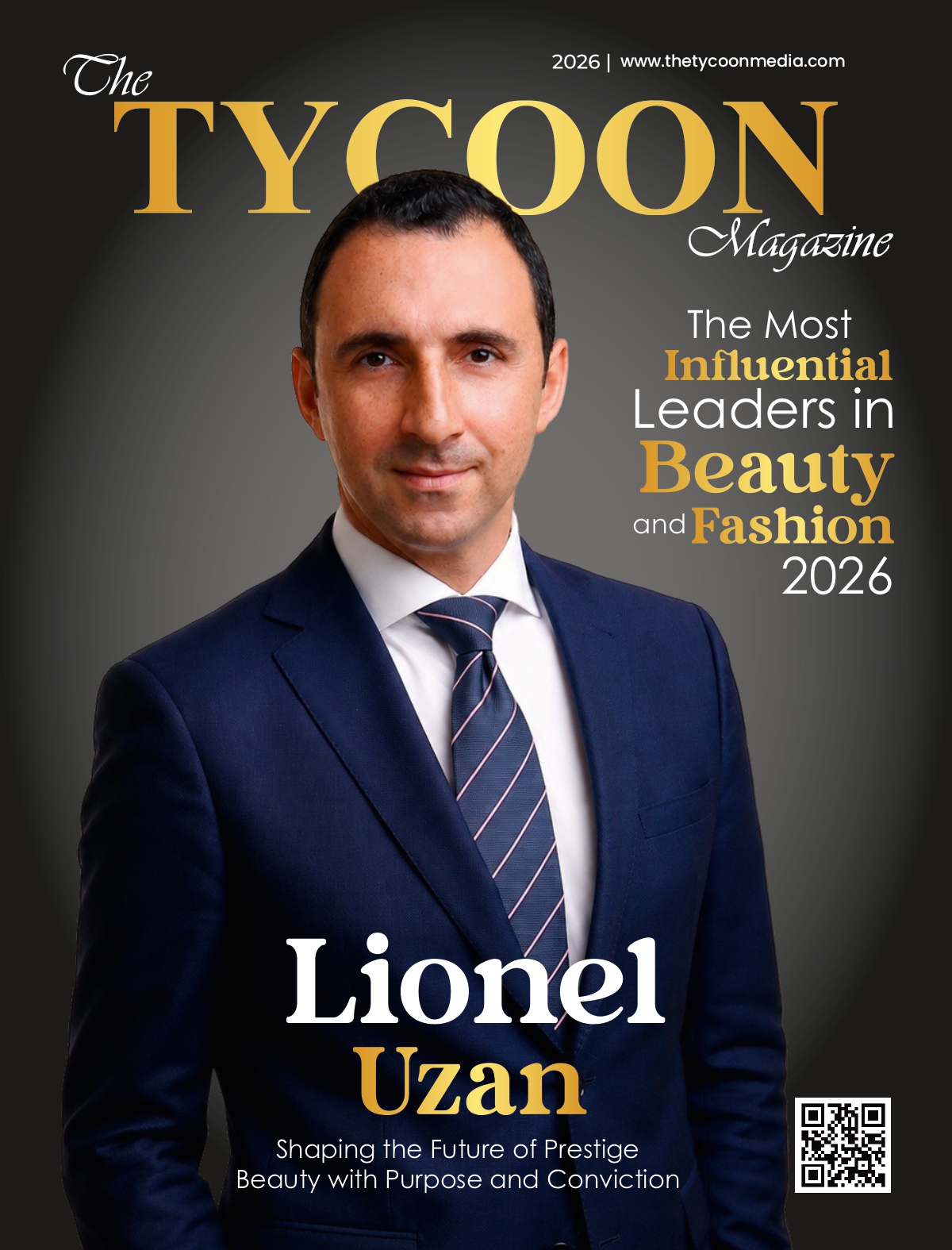 The Tycoon Magazine — The Most Influential Leaders in Beauty and Fashion 2026 featuring Lionel Uzan